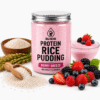 BERRY BREEZE PROTEIN RICE PUDDING 2 Protein rice pudding with berries