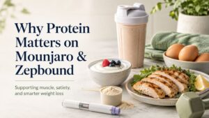 Protein on Mounjaro: Why It Matters During Weight Loss